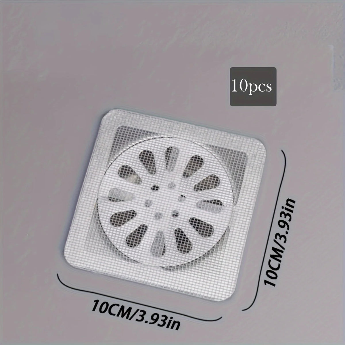 Floor Drain Sticker, Insect-proof Self-adhesive Bathroom Hair Filter Net, Sewer Filte alternate view