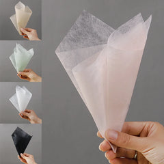 40Pcs Korean Flower Wrapping Paper Set | Floral Bouquet Packaging for Gift Decoration