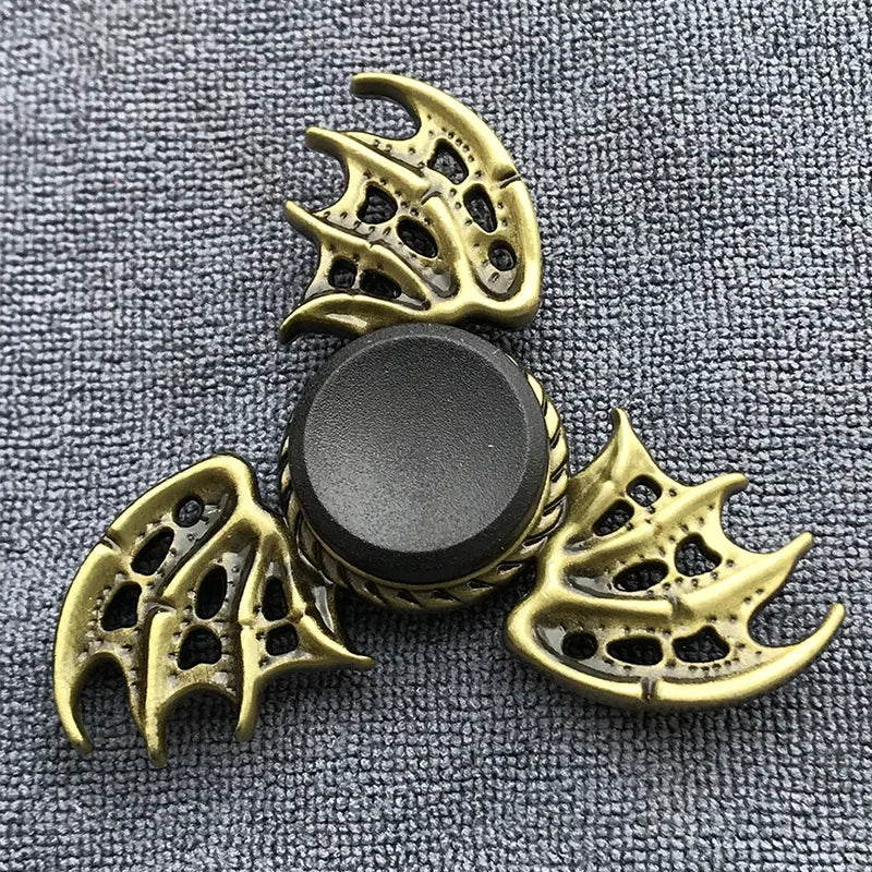 Bronze Metal Alloy Fidget Spinner | R188 Mute Bearing Hand Spinner for Stress Relief alternate view