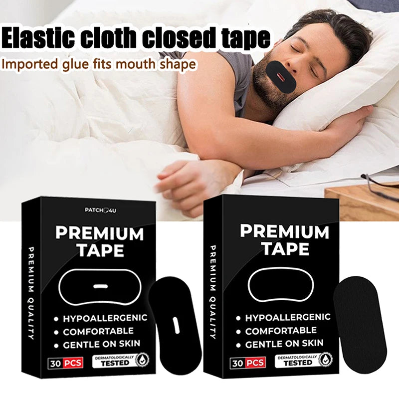 30 Pcs Anti Snoring Mouth Tape for Better Sleep | Medical Grade Nasal Strips detail view