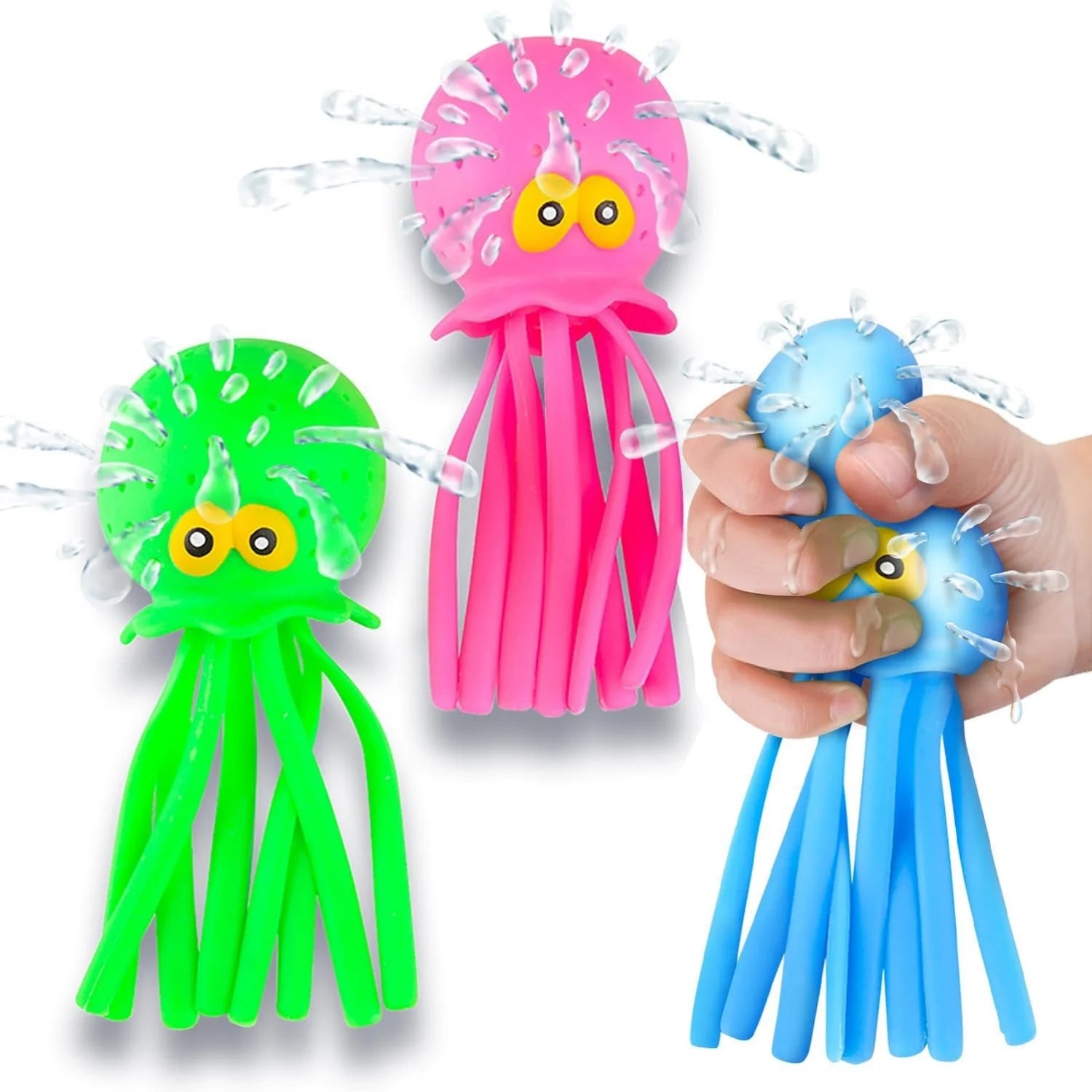 Octopus Water Balls Pool Toys for Kids Sensory Octopus Water Bomb Splash Balls Toddler Bath Toy Swim