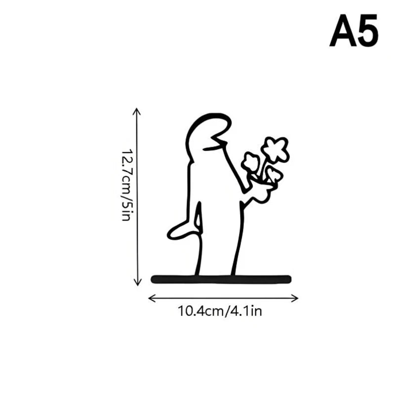 Minimalist La Linea Switch Sticker | Cartoon Power Switch Decal for Home Decor detail view