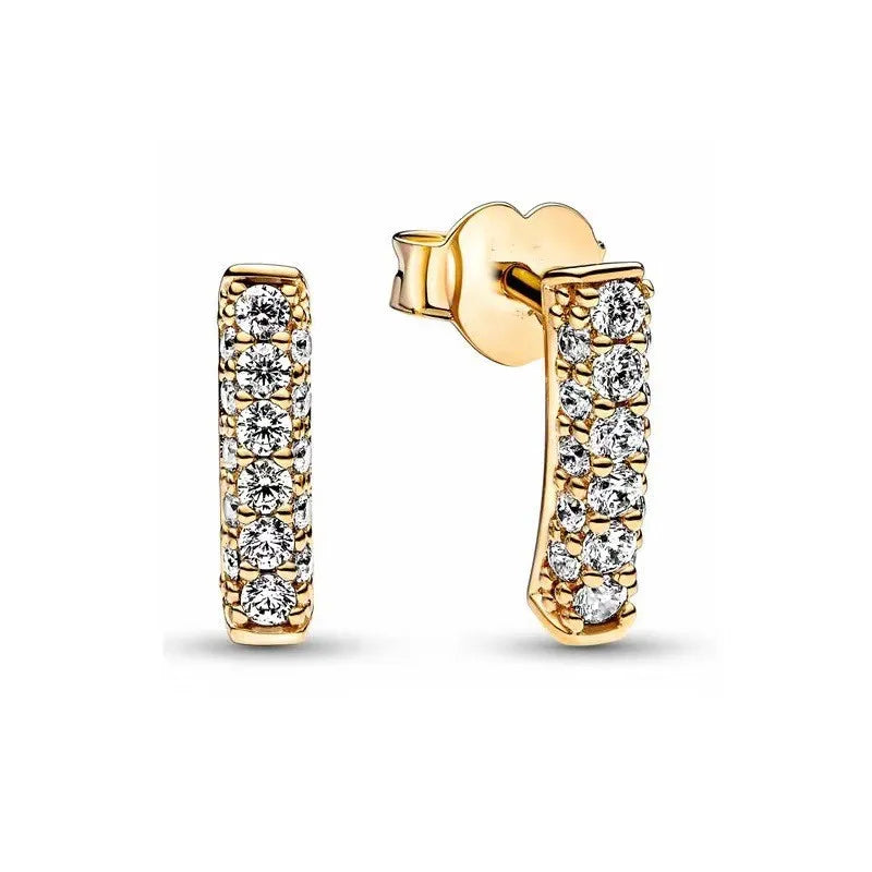 925 Sterling Silver Snowflake Heart Earrings | Fine Stud Earrings for Women close-up view