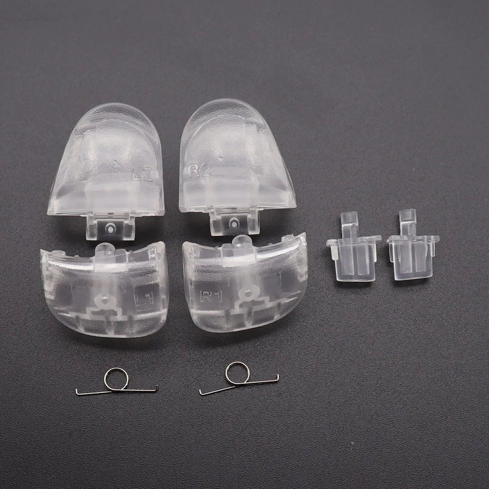 PS5 V3 BDM-030 Controller L1 R1 L2 R2 Trigger Buttons and Springs Replacement Set | Ga close-up view