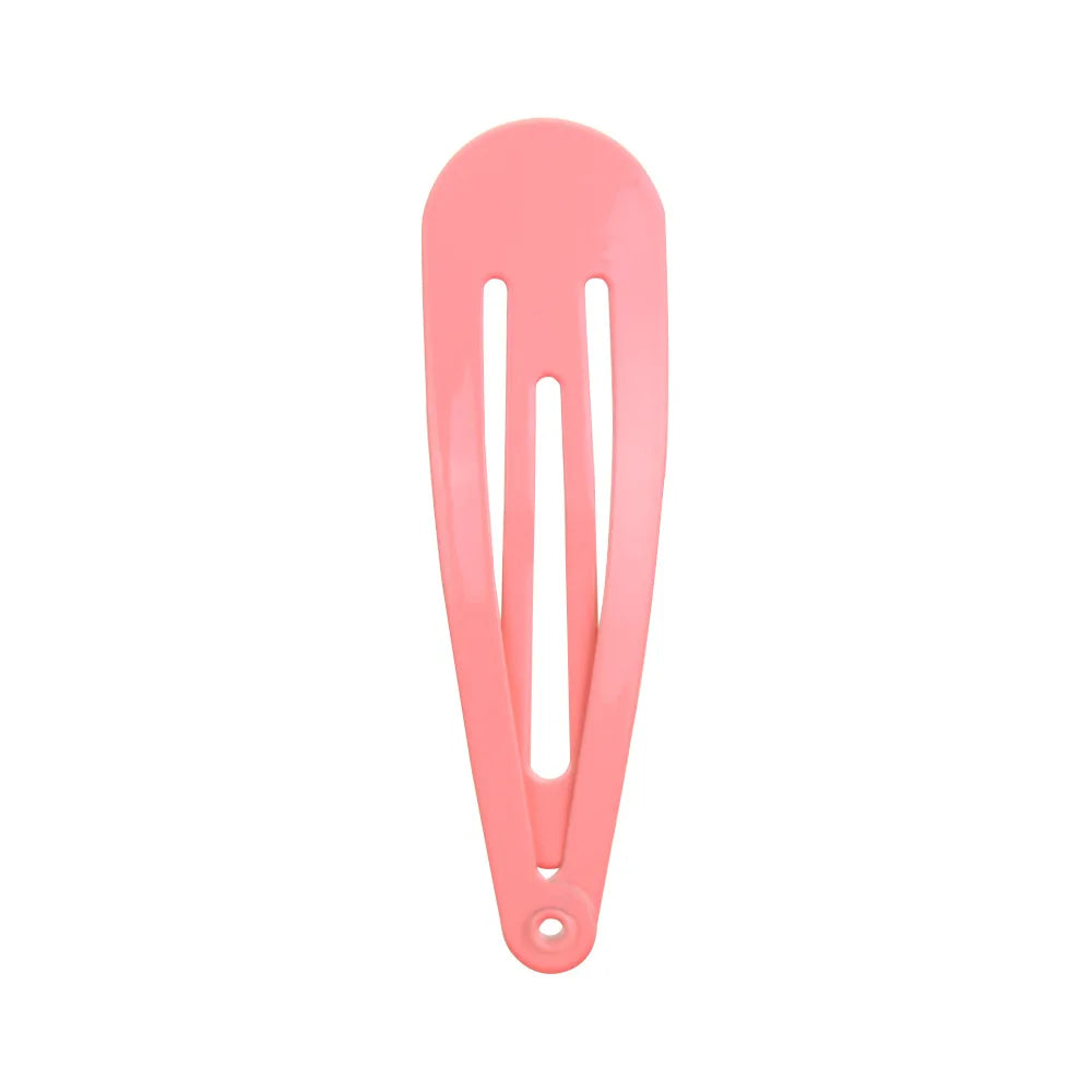 10Pcs Solid Colors BB Hairclips Girls Y2K Cute Small Barrettes Women Simple Metal Snap Clip Headdress Children Hair Accessories