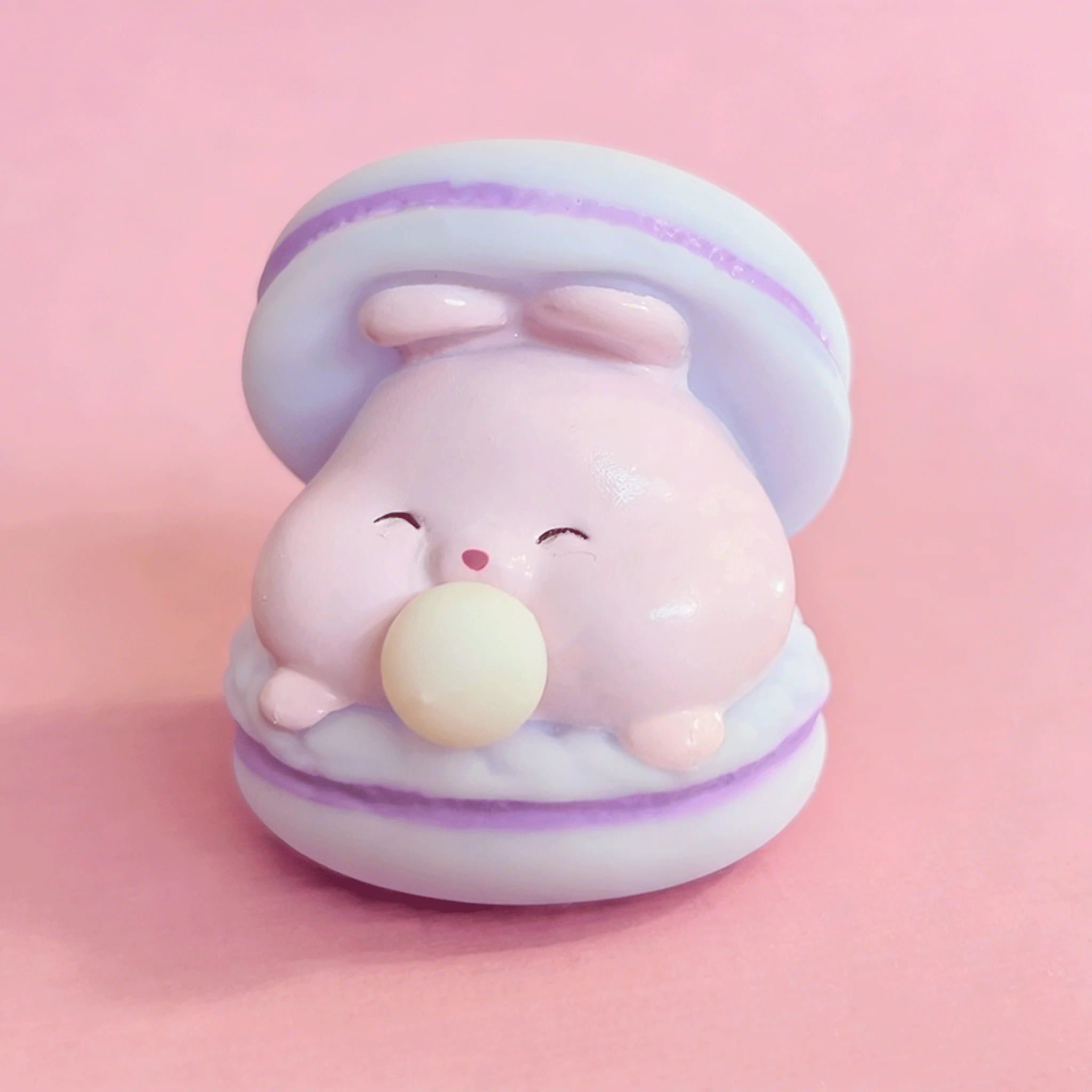 Cute Animal Frog Spitting Bubble Burger Stress Relief Pinch Children's Toys Office Fu alternate view