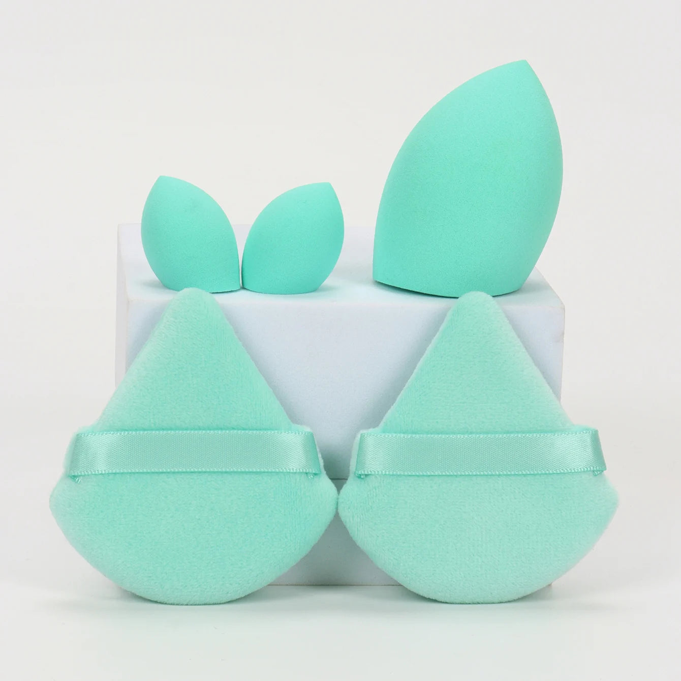 5Pcs Professional Makeup Sponge Set | Soft Polyurethane Foundation Blenders for Flawless detail view