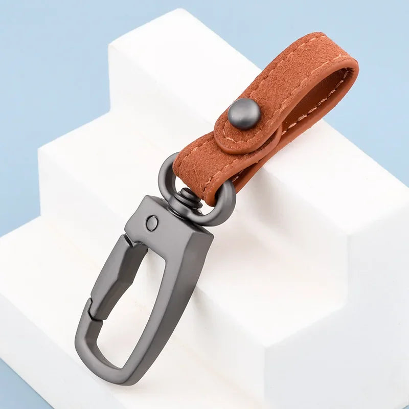 Handmade Genuine Leather Keychain | Car Key Holder and Organizer detail view