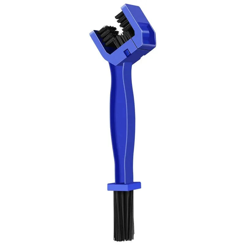 1pcs Motorcycle Bicycle Chain Cleaner Chain Brush for Mountain Road Motorbike Outdoor Cycling Flywheel Cleaning Tool Accessories