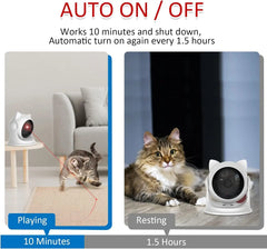 Automatic Cat Laser Toy – Rechargeable Interactive