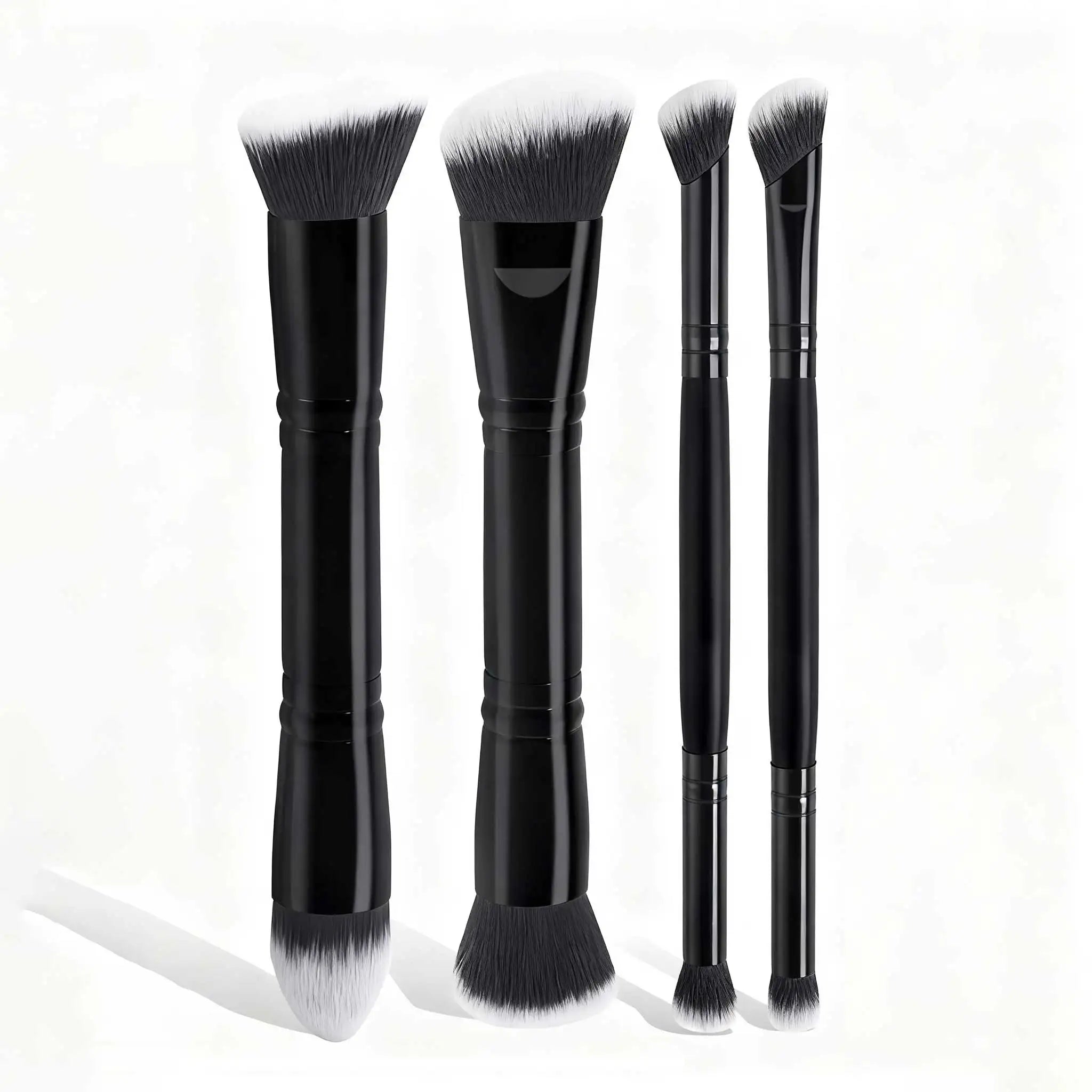 4pcs Basic Makeup Brushes Set with Box | Dual-ended Travel Kit for Beginners lifestyle view