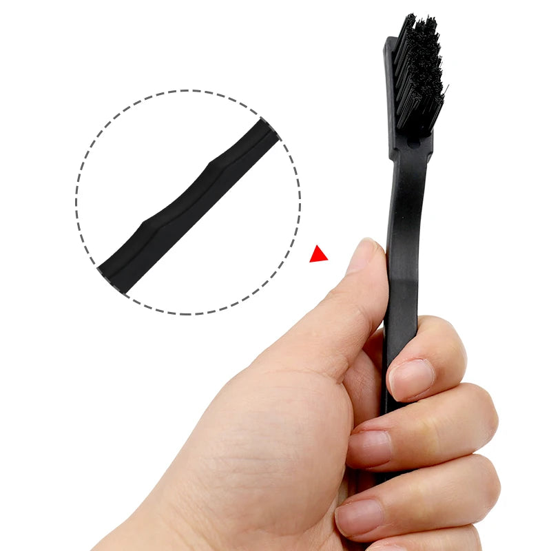 Anti-static PCB Cleaning Brush | Small Crank Scrubbing Board lifestyle view