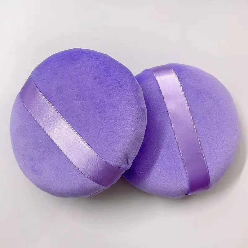 Extra Large Jumbo Body Powder Puff | Smooth Cosmetic Sponge for Loose Mineral Makeup detail view