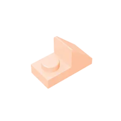Gobricks GDS-832 Slope 45 2x1 with 2/3 Cutout | Compatible Building Block for DIY additional angle