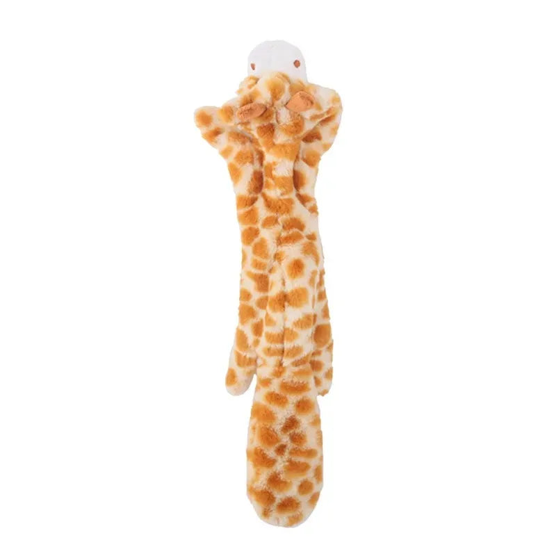 Soft Fleece Squeaky Dog Toy | Gentle Plush Toy for Small and Medium Dogs detail view
