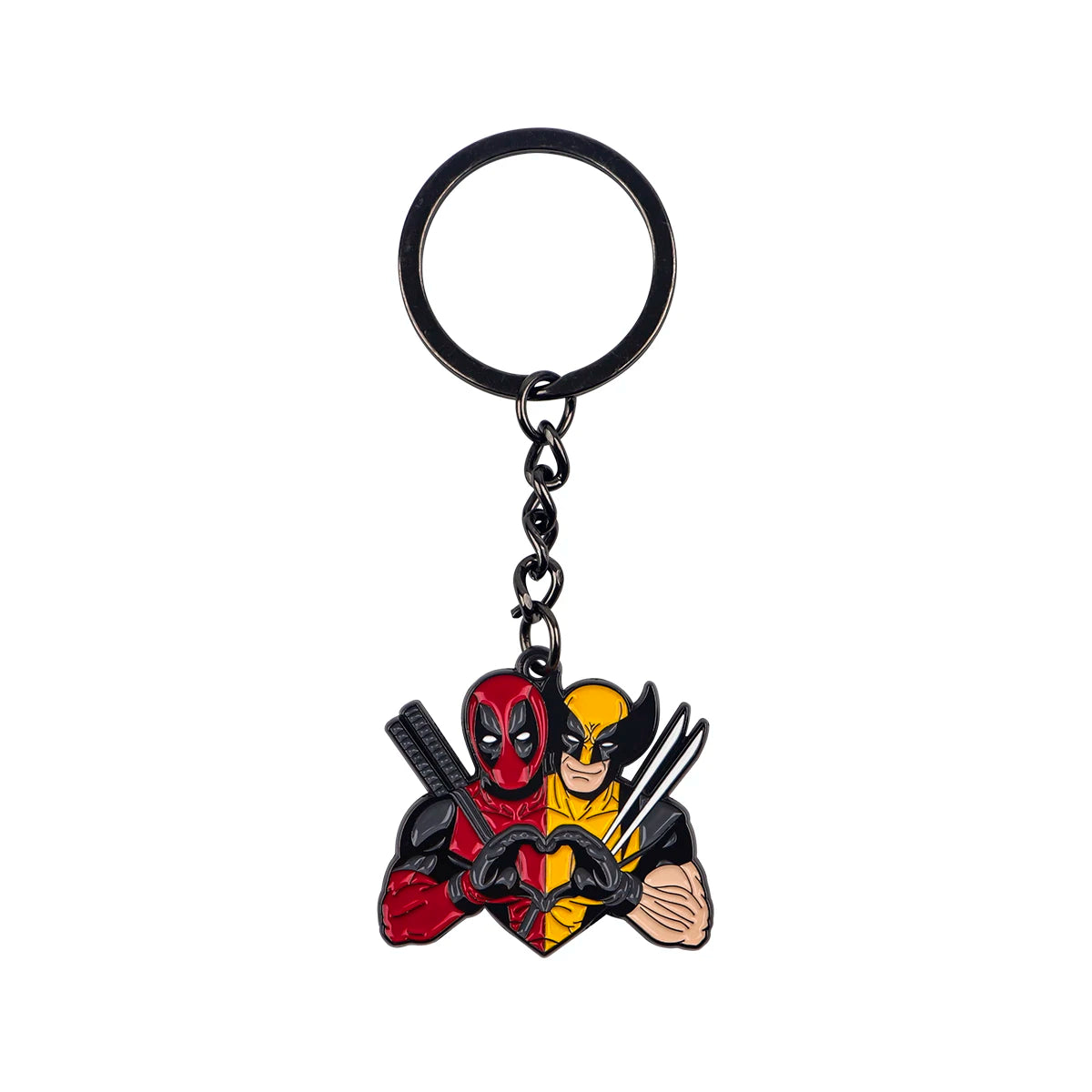 Vintage Motorcycle Keychain | Cartoon Metal Keyring for Backpack detail view