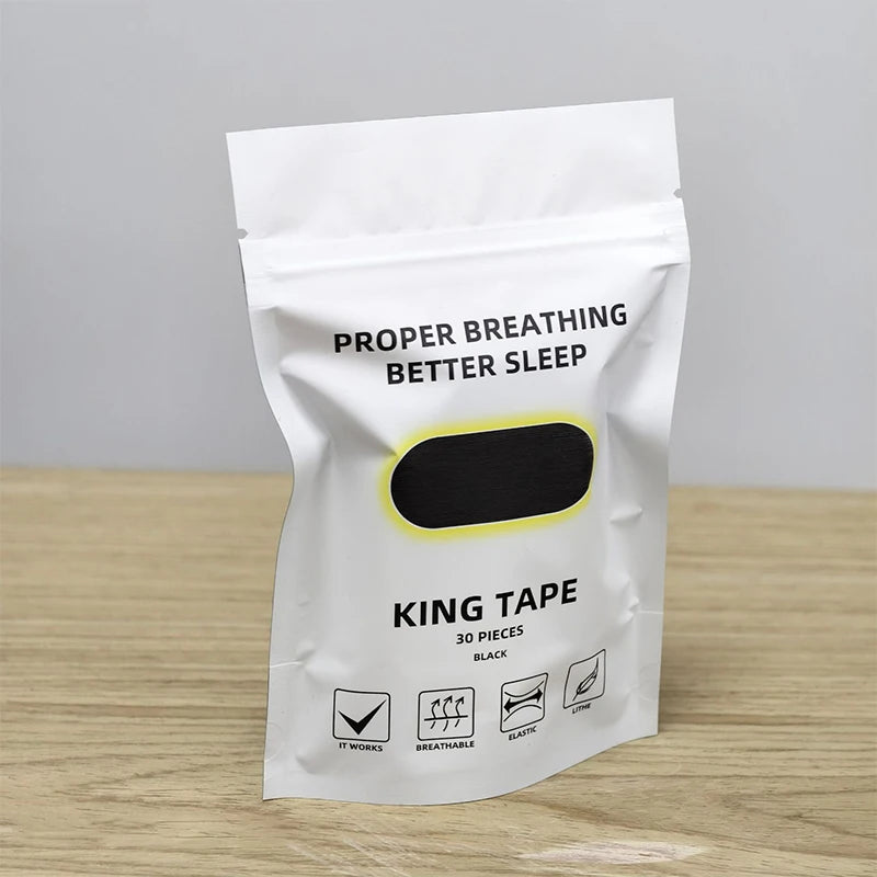 30pcs Mouth Tape for Sleeping | Anti Snoring Strips for Nasal Breathing lifestyle view