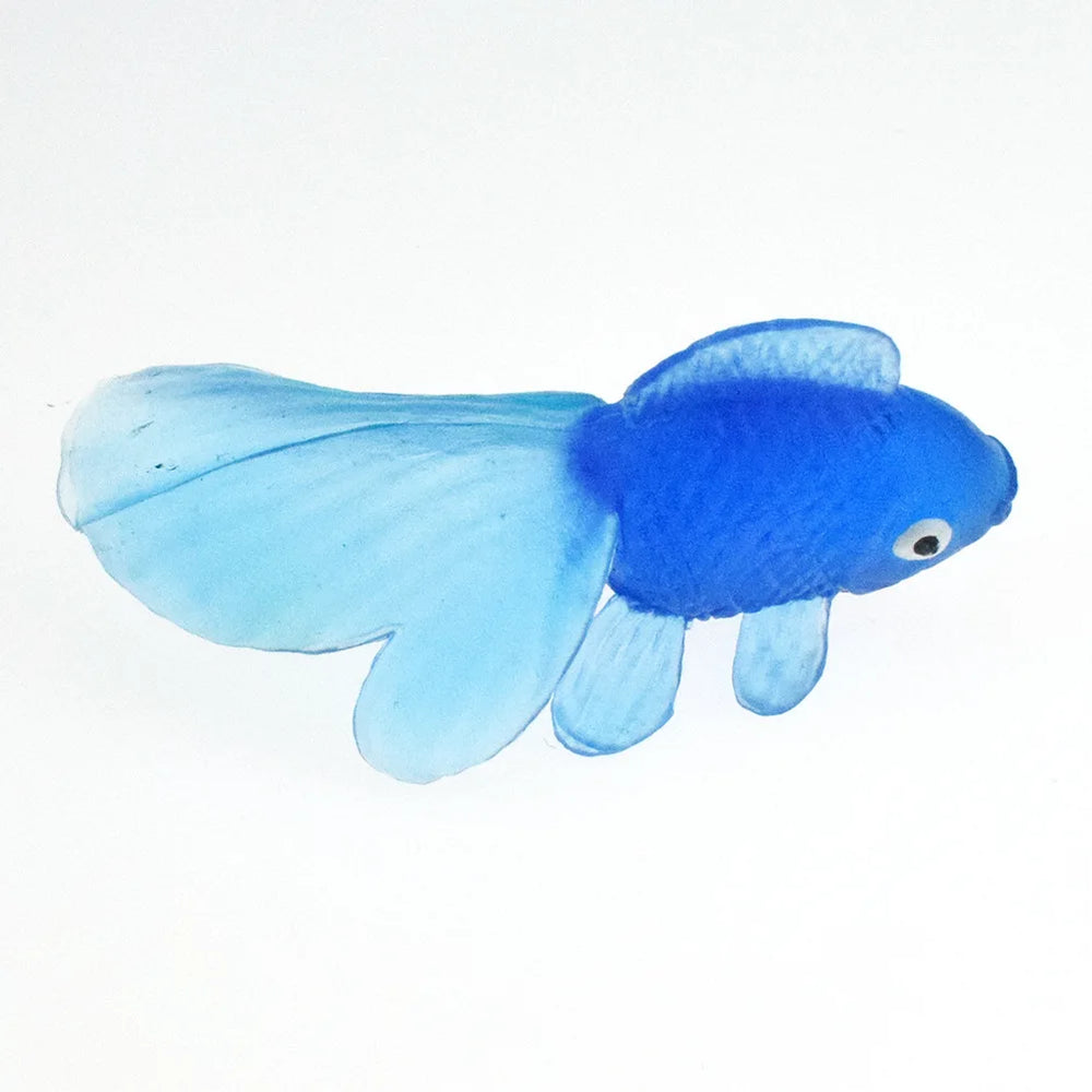 5/10/20Pcs/lot Colorful Simulation Goldfish Model Soft Rubber Gold Fish Small Goldfis lifestyle view