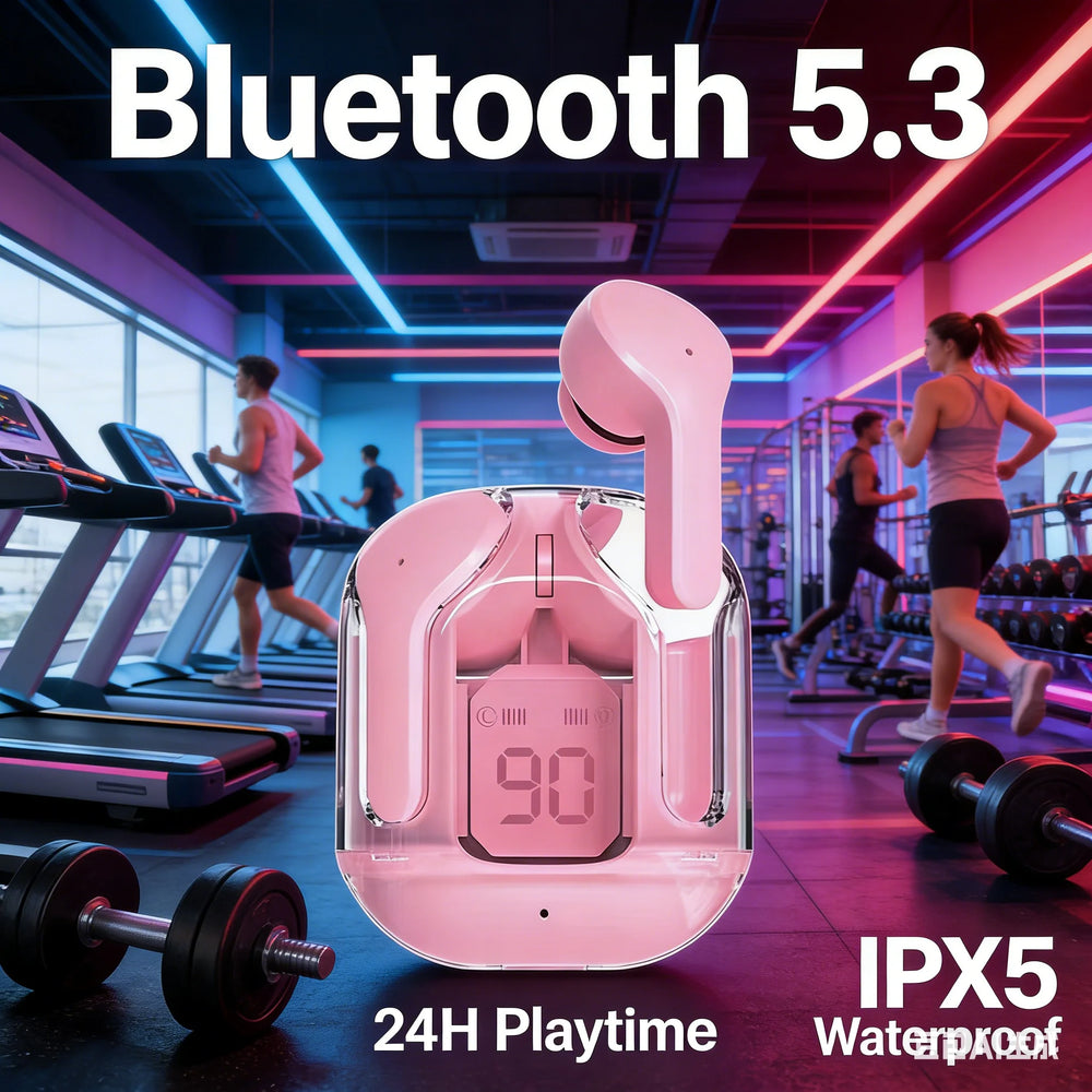 2026 TWS Wireless Earbuds Bluetooth 5.3 | HiFi Audio & ENC Noise Canceling close-up view
