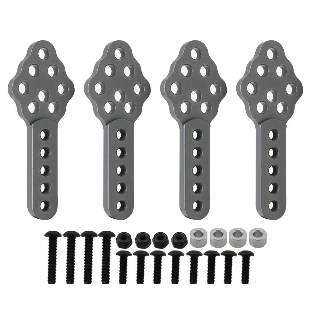 Aluminium Metal Shock Absorber Mount Adjust Height Angle Stand for 1/10 RC Crawler Axial detail view