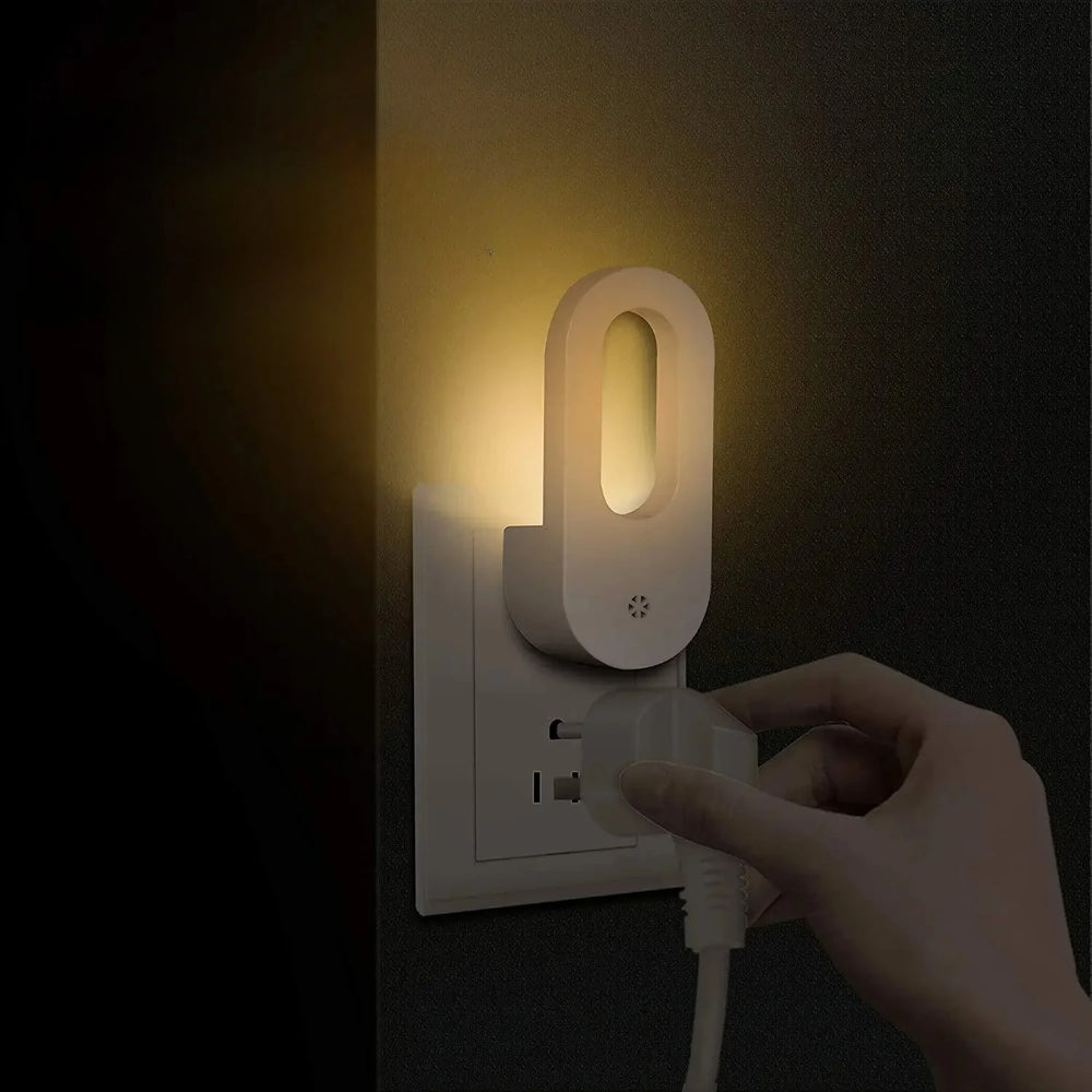 LED Plug Night Light with Twilight Sensor | Energy Saving Wall Socket Lamp for Kids Room