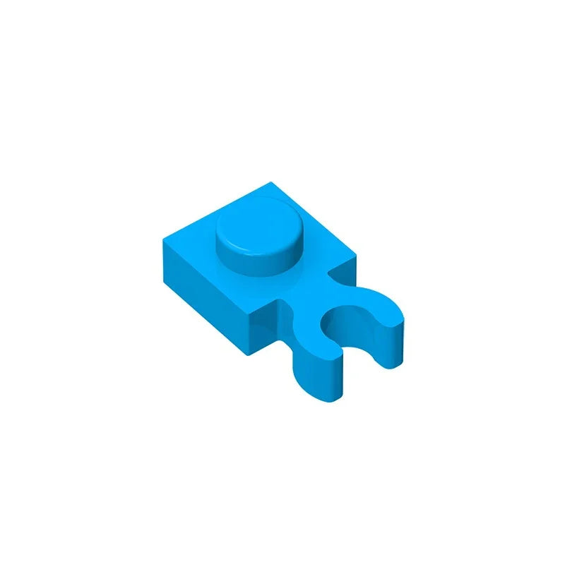 Gobrick GDS-814 PLATE 1X1 W. HOLDER | Building Block for DIY Creations alternate view