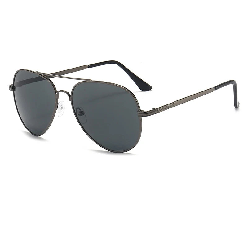 Classic Pilot Sunglasses for Men and Women | Metal Frame UV400 Anti-Glare lifestyle view