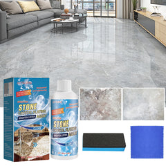 Stone Crystal Plating Agent with Sponge and Towel | Marble Nano Polishing Liquid detail view