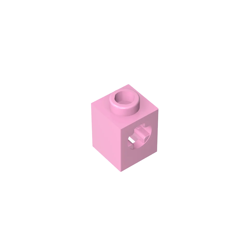 Gobricks GDS-2196 Technical Brick 1 x 1 with Axle Hole | Building Block for Lego lifestyle view