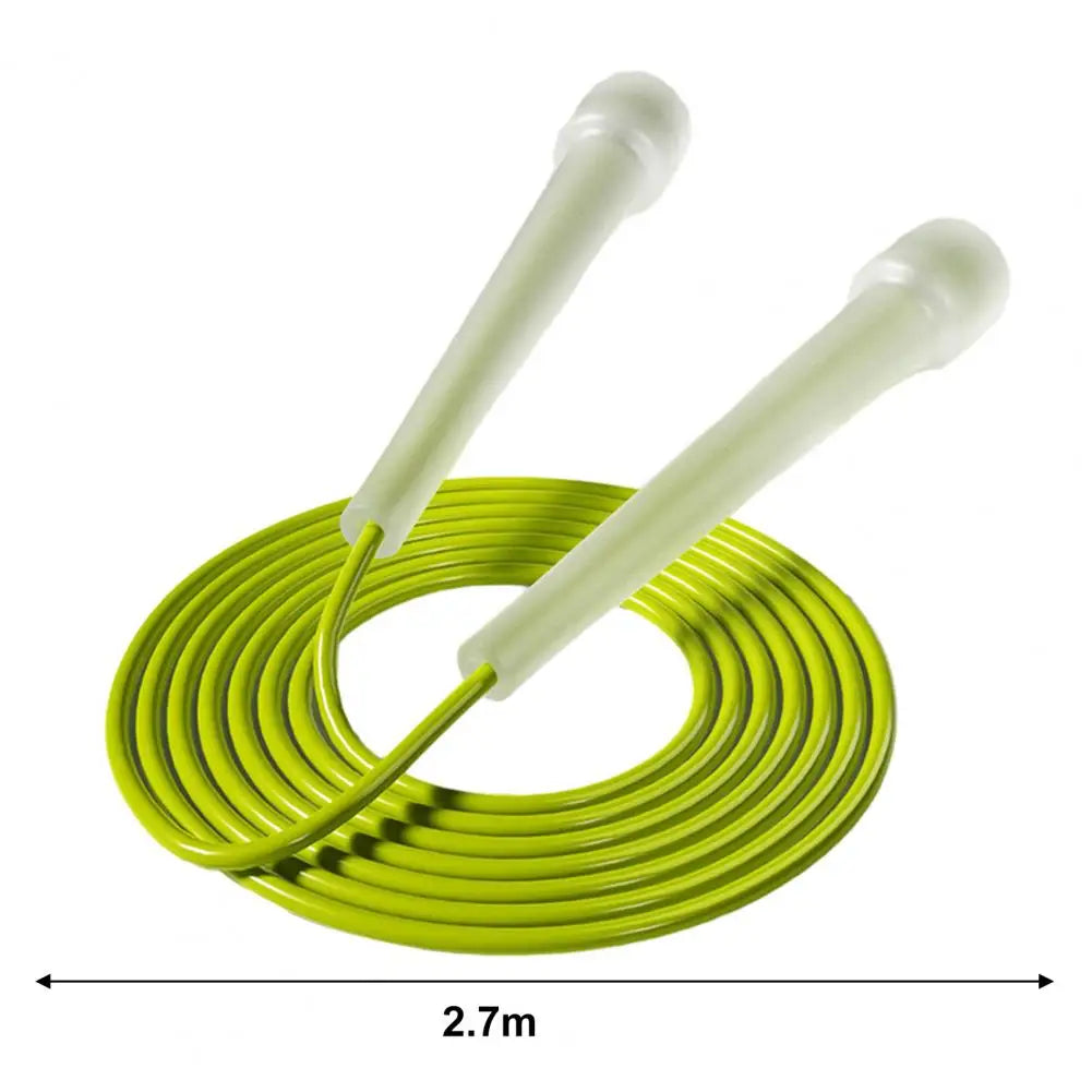 Adjustable Length Jump Rope | Ergonomic Handle Speed Skipping Rope for Cardio Train additional angle