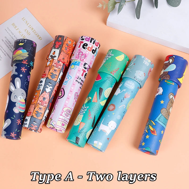 Scalable Rotation Magic Kaleidoscope Classic Animals Kaleidoscopes Clear View Retro Toys detail view