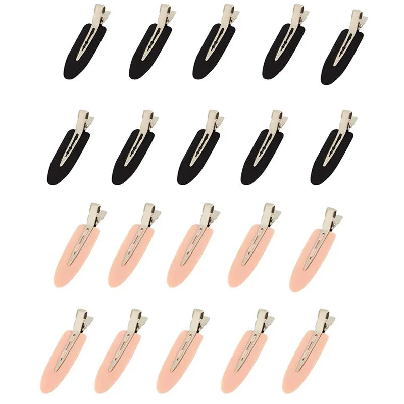 10pcs/set No Crease Basic Hair Clips For Women Girls Hair Styling Makeup No Bend Hairpin detail view