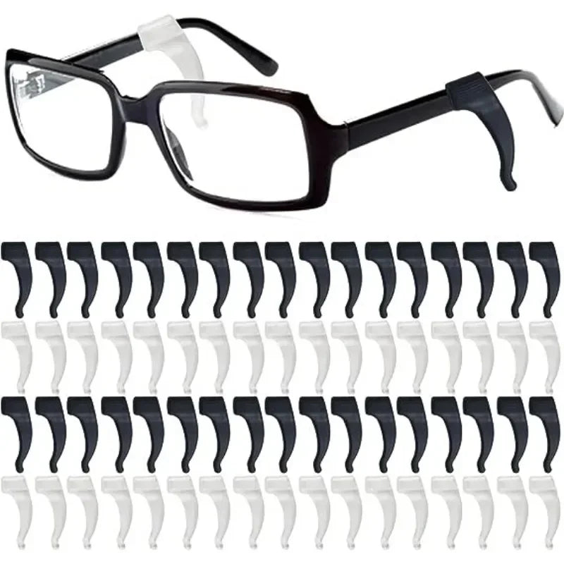 2/40pcs Silicone Ear Hook Anti-slip Glasses Leg Ear Sleeve Bracket Fastener Sunglasses detail view