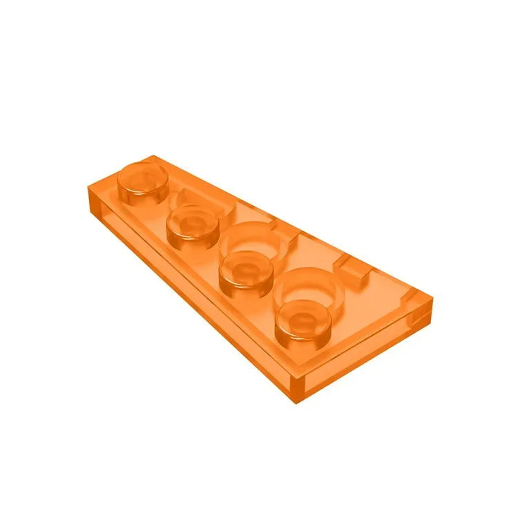 Gobricks GDS-549 Keilplatte 4 x 2 rechts | Baustein für kompatible DIY-Sets