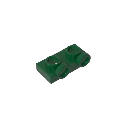 Gobricks GDS-90193 1 x 2 Panel with Raised Dot | Compatible Building Block for DIY Cr alternate view