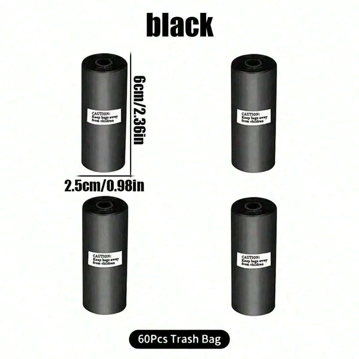 Car Trash Can, Mini Leakproof Trash Can for Car Desk, Thickened Garbage Bags Included lifestyle view