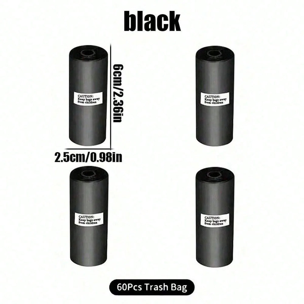 Car Trash Can, Mini Leakproof Trash Can for Car Desk, Thickened Garbage Bags Included lifestyle view