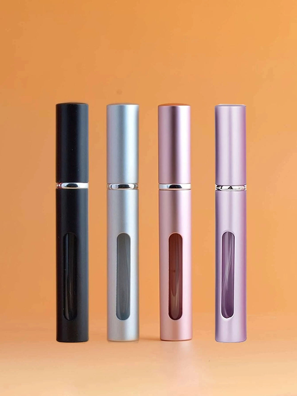 4pcs 4 Accessories Refillable Glass Perfume Bottles with 4 Spray Bottles, 2 Funnels, 2 D detail view