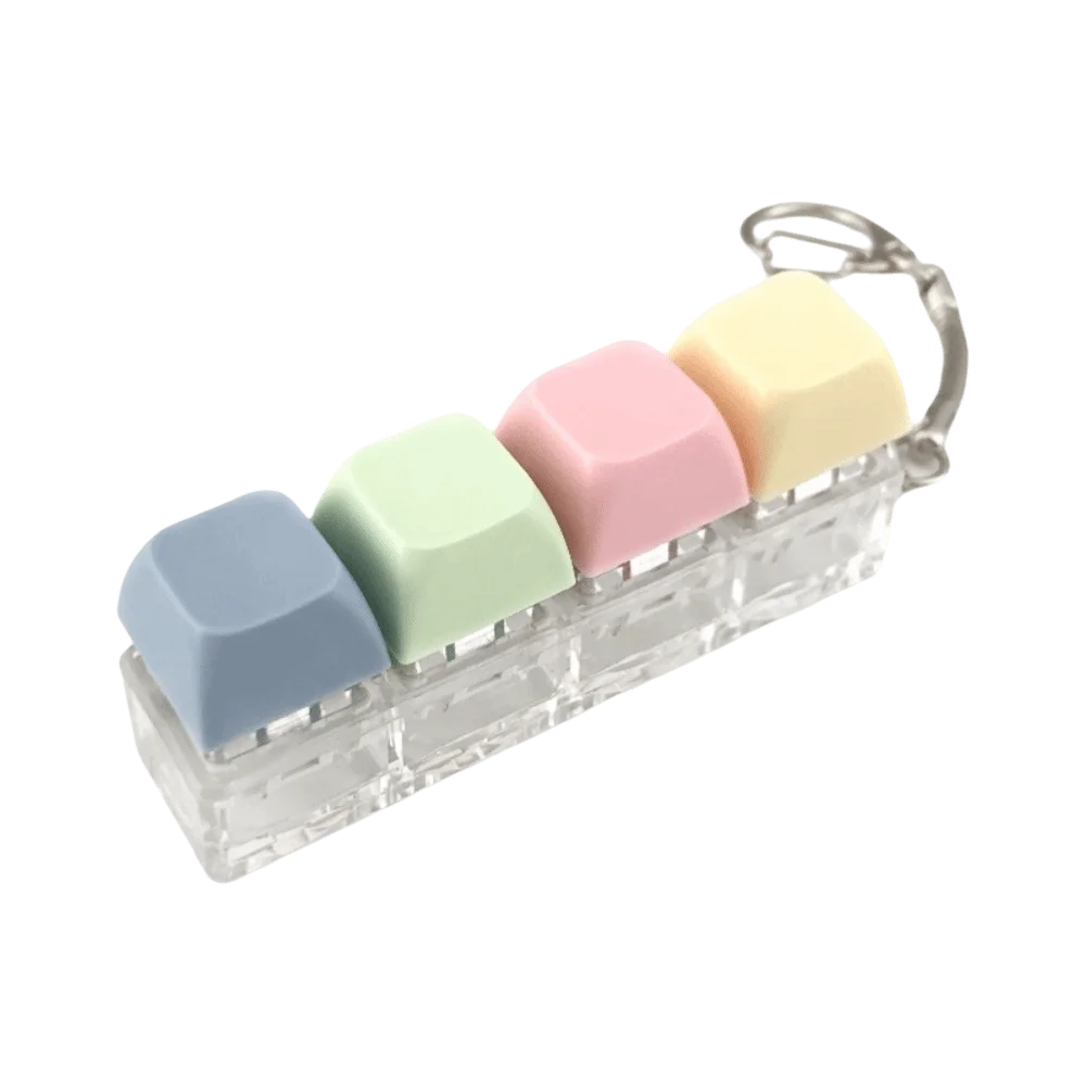 Finger Keyboard Push Pop Game | Stress Relief Desk Toy detail view