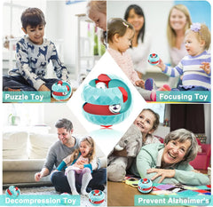 Fidget Orbit Ball | Creative Sensory Decompression Toy for Kids and Adults alternate view