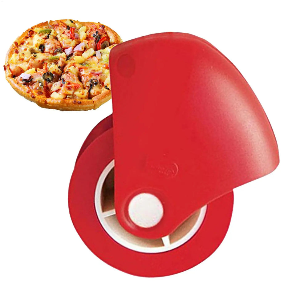 Compact Pizza Cutter Wheel | Versatile Kitchen Slicer for Pizza, Pastry, and Cakes detail view