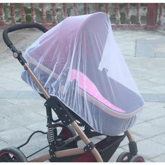 Baby Stroller Mosquito Net | Universal Pushchair Insect Shield Cover close-up view