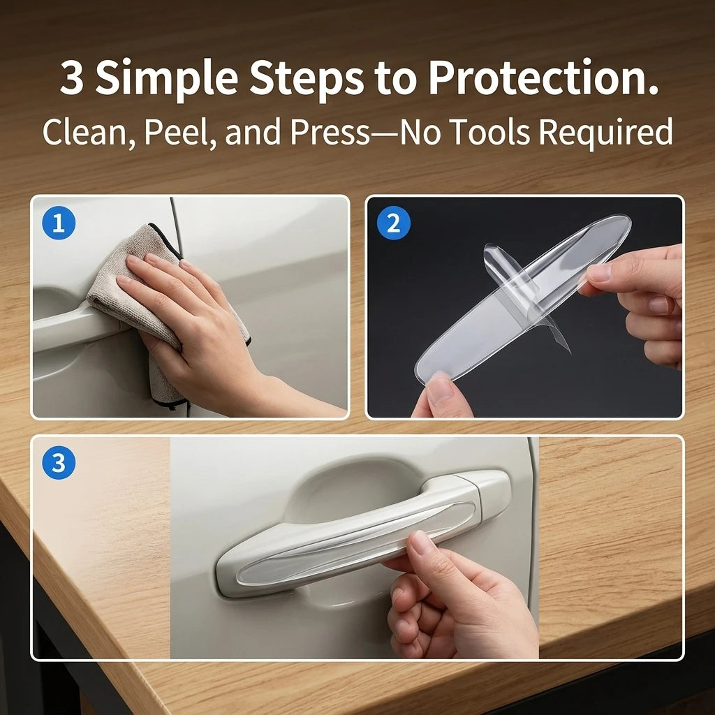 Car Door Protection Strip, Anti-Scratch Anti-Collision Silicone Edge Guard, Self-Adhesive Door Edge Protection