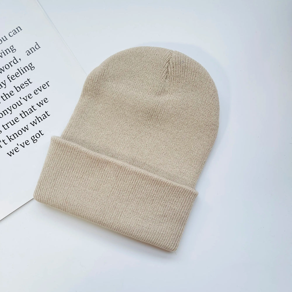 MLFO Colorful Knit Beanie with Ear Flaps | Unisex Winter Hat alternate view