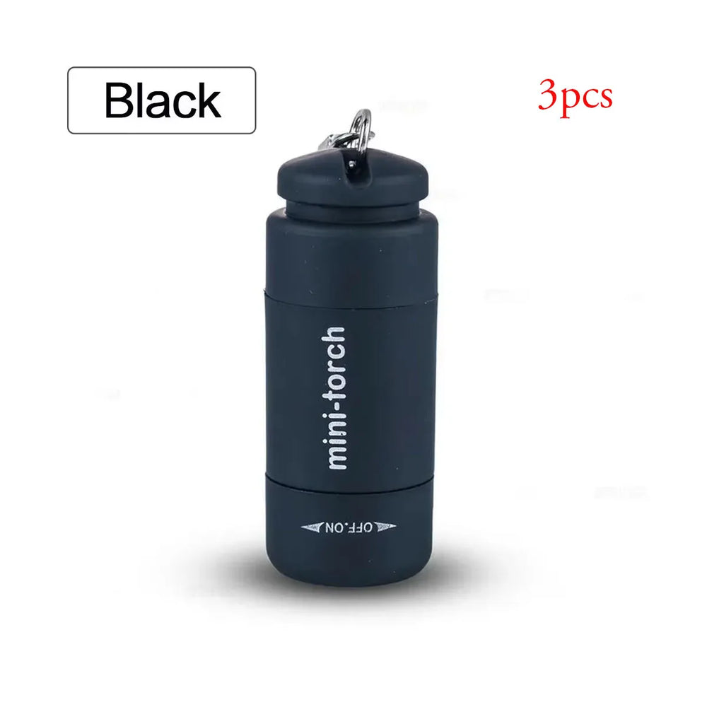 Flashlight Waterproof Outdoor Hiking Camping Mini FlashlightUSB Rechargeable LED Strong detail view