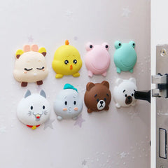 Mute Door Stopper Wall Protector Sticker | Silent Shock Absorber Pad alternate view