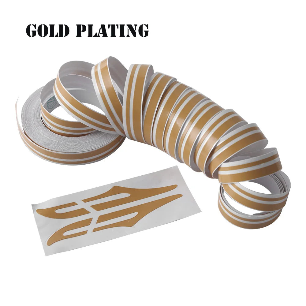 Multicolor Striping Pin Stripe Double Line Tape Car Body Decal Vinyl Sticker close-up view