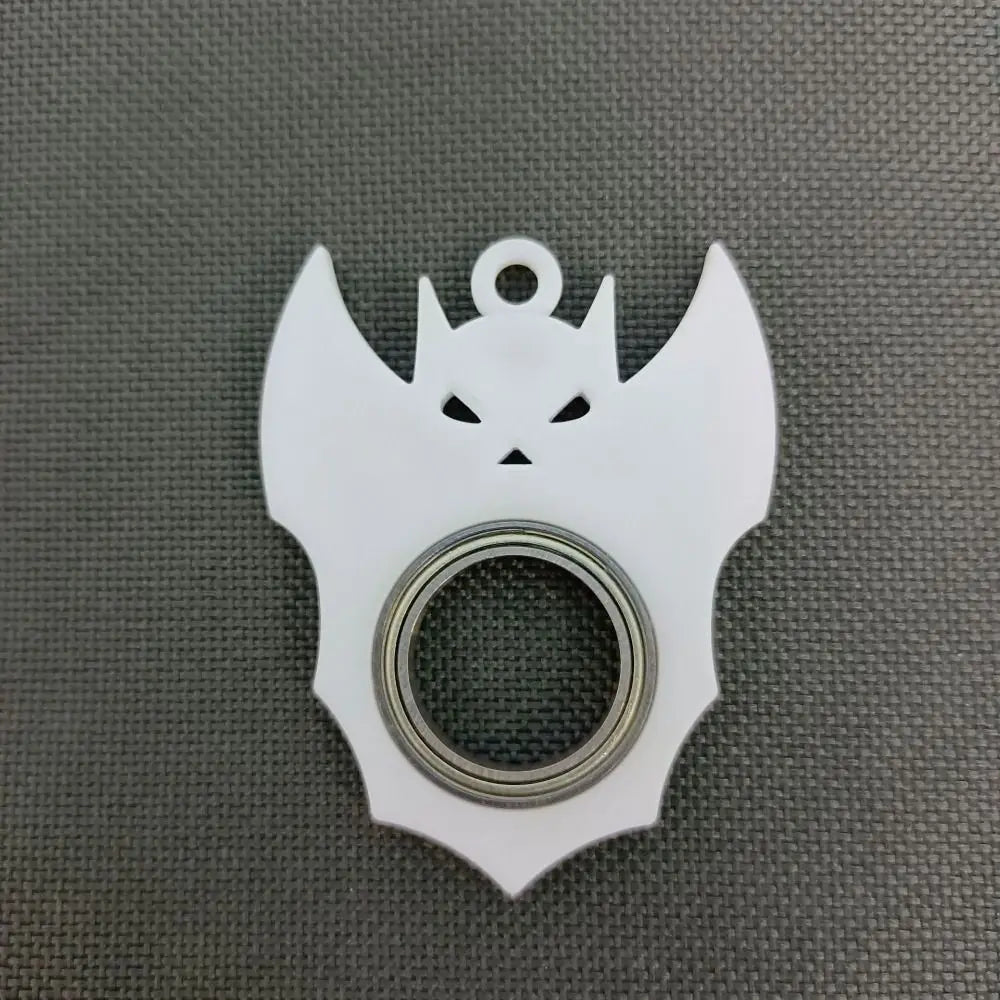 Fidget Spinner Keychain | Glow in the Dark Stress Relief Toy additional angle