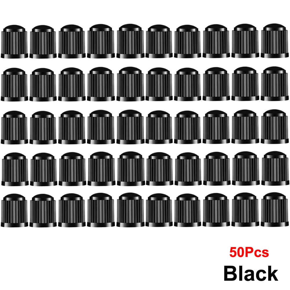 Plastic Tire Stem Valve Caps for Cars, SUVs, Trucks, Bikes and Motorcycles alternate view