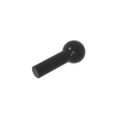 Gobricks Bar 1L with Tow Ball | Compatible Building Block Technical Parts detail view